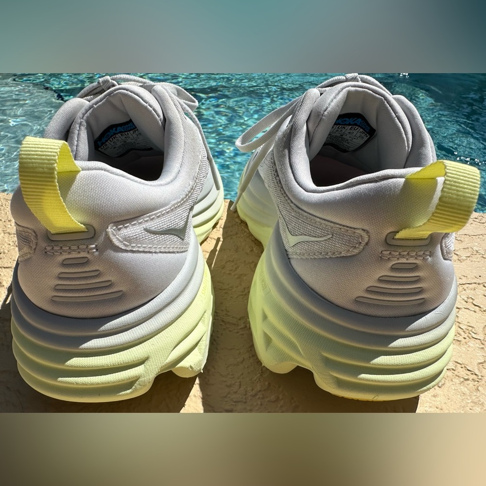 Hoka One One Bondi 8 Nimbus Cloud Running Shoes Women’s Size 8 in Extra VGC - Picture 9 of 15